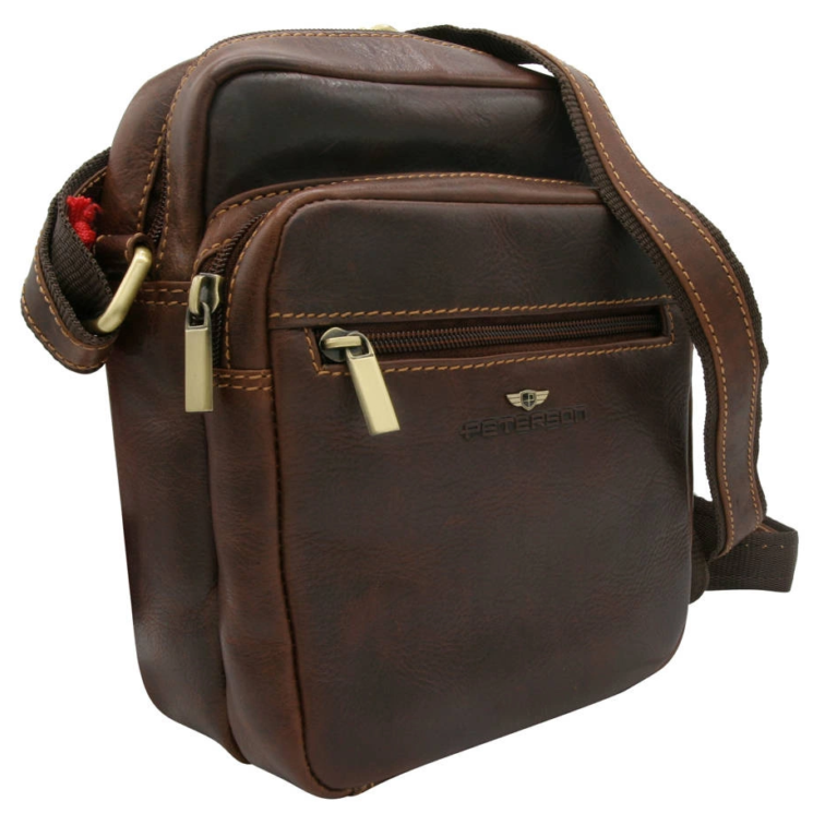 Bőr táska PTN TB-011-COM BLACK