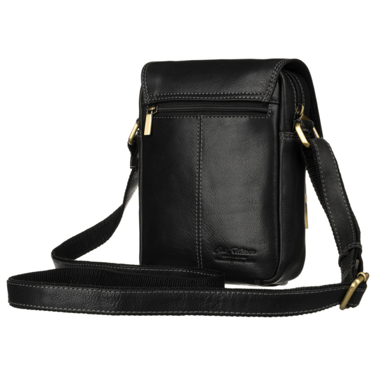 Bőr táska PTN TB-012-COM BLACK