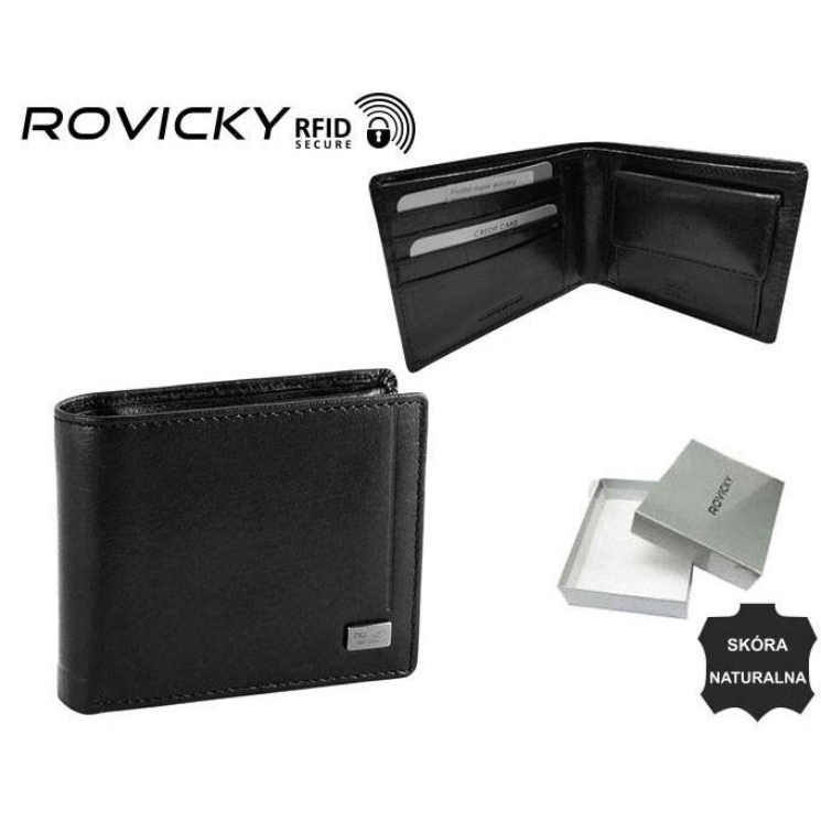 ROVICKY RFID bőr pénztárca CPR-2020-BAR