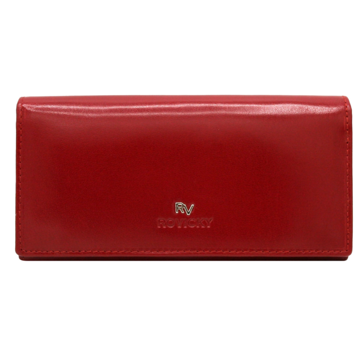 Női bőr pénztárca RV-1680177-BCA Piros