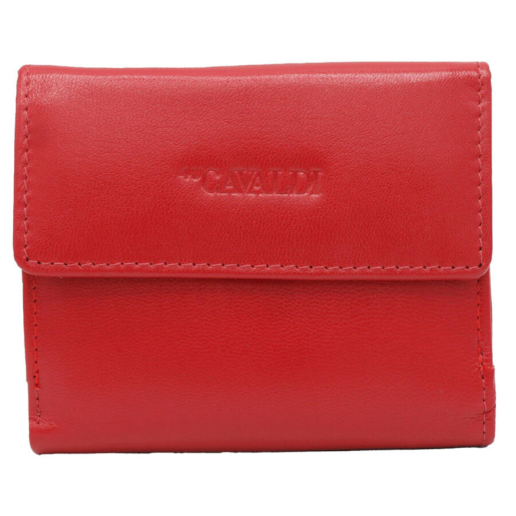 Bőr pénztárca RD-44-GCL RED