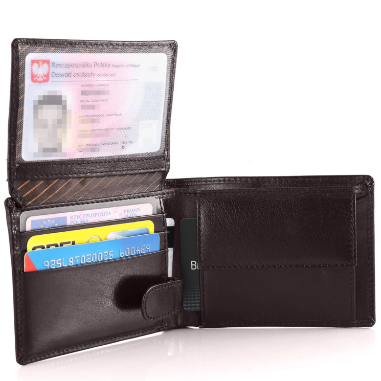 Rovicky férfi RFID bőr pénztárca CPR-021-BAR