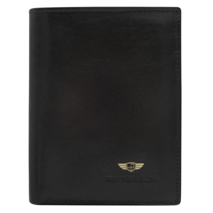 Férfi bőr pénztárca PTN N575-VT BLACK