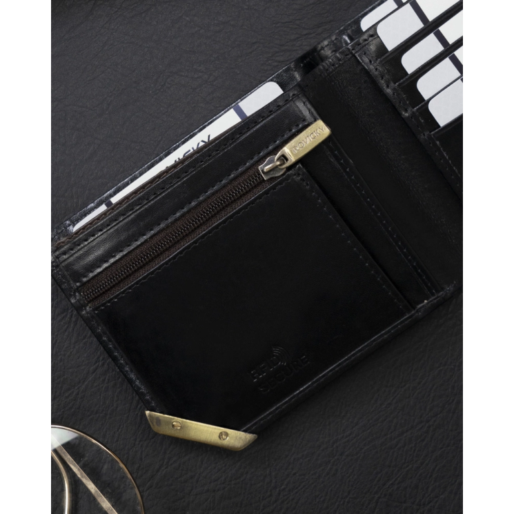 ROVICKY RFID bőr pénztárca N993-RVTM-GL