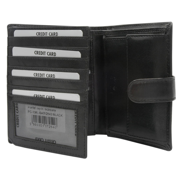 ROVICKY bőr RFID pénztárca PC-108L-BAR