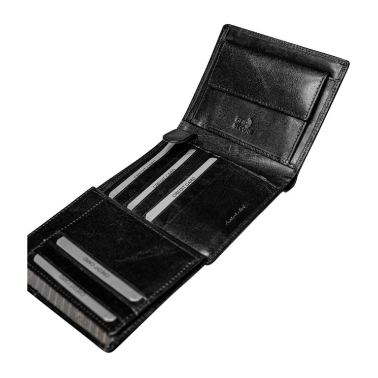 ROVICKY bőr RFID pénztárca PC-102-BAR