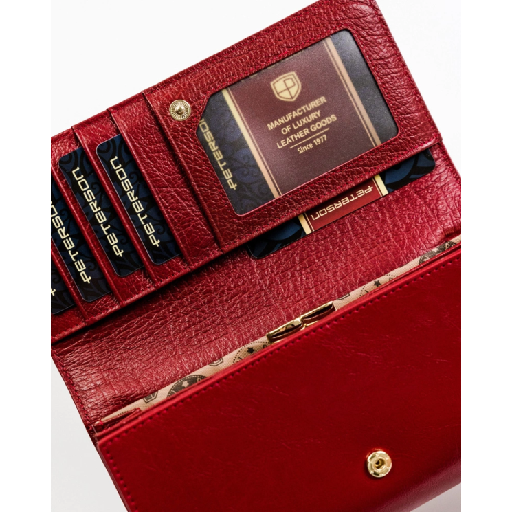PETERSON PTN PL-490 RFID bőr pénztárca