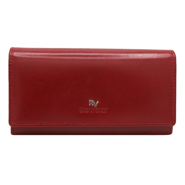 Női bőr pénztárca RV-1680144-BCA Piros