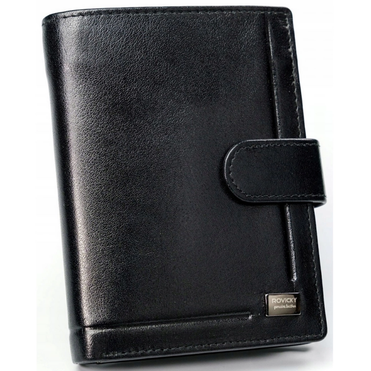 ROVICKY bőr RFID pénztárca PC-106L-BAR