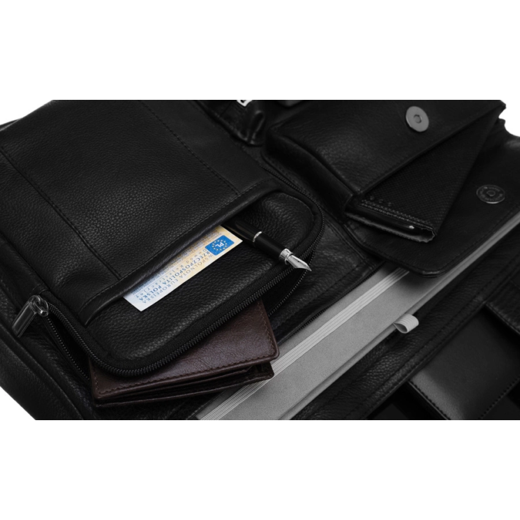 NO LOGO bőr laptop táska LAP-15604-NDM-NL