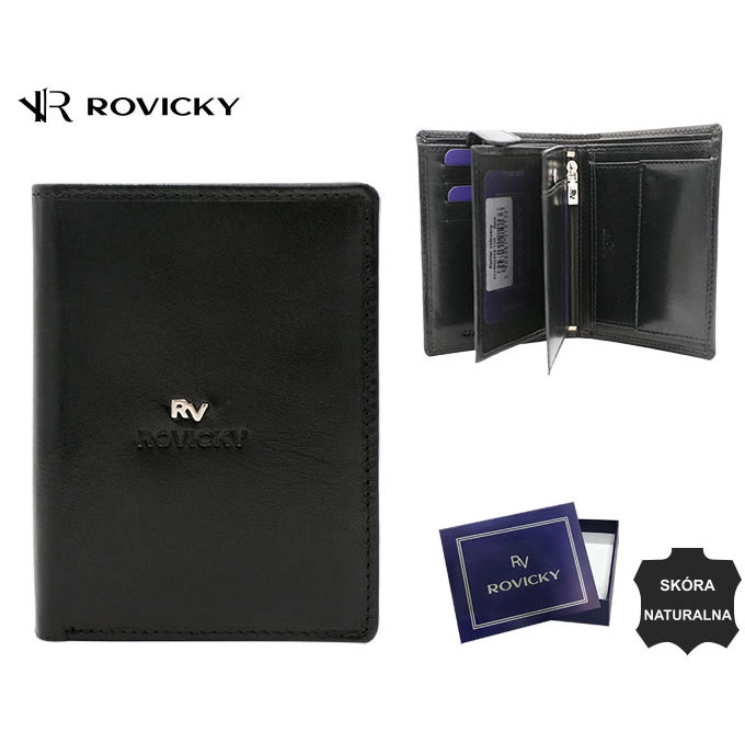 RFID bőrtárca ROVICKY RV-75699-BCA RV-75699-BCA