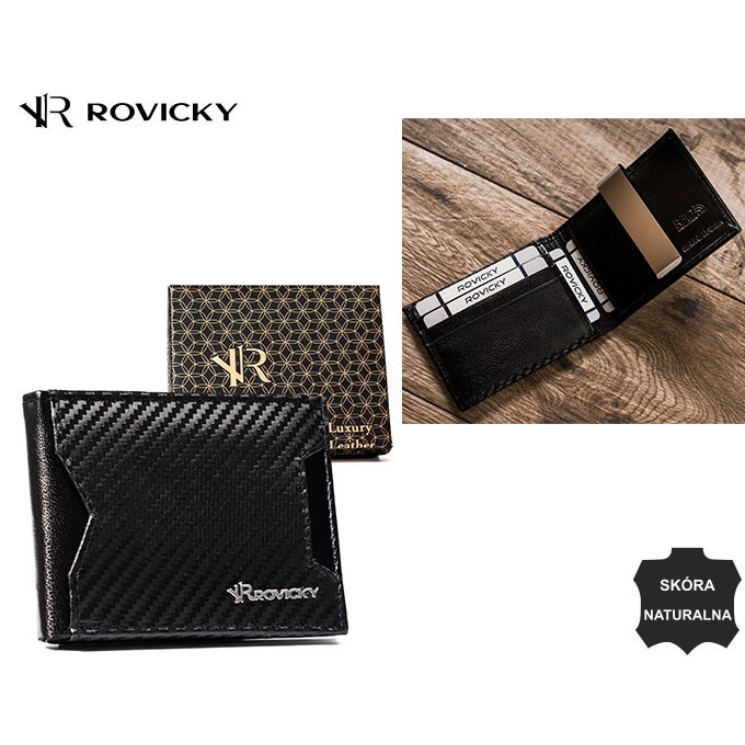 ROVICKY RFID bőr pénztárca R-RM-19-GCL-CF
