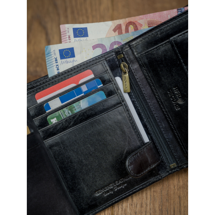 ROVICKY N4L-RVT RFID bőr pénztárca