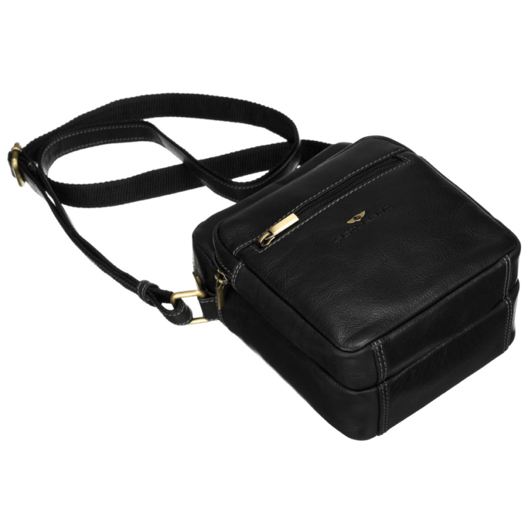 Bőr táska PTN TB-011-COM BLACK
