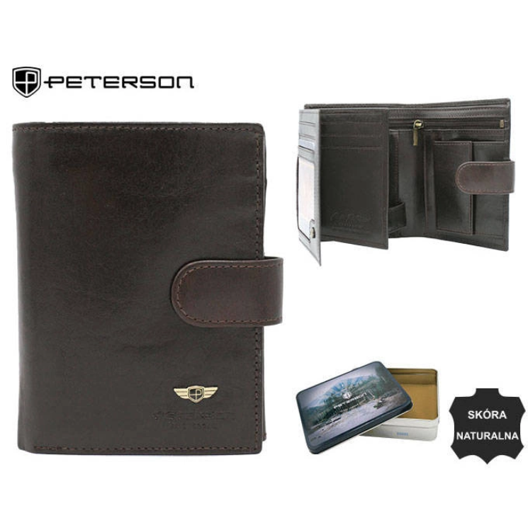 PETERSON PTN 22308L-VT RFID bőr pénztárca