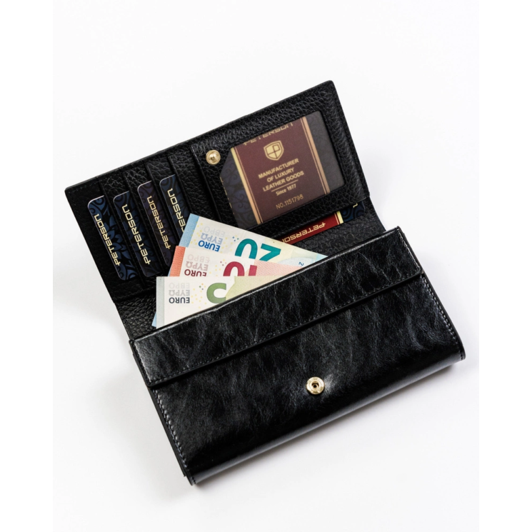 PETERSON PTN ST-411 RFID bőr pénztárca