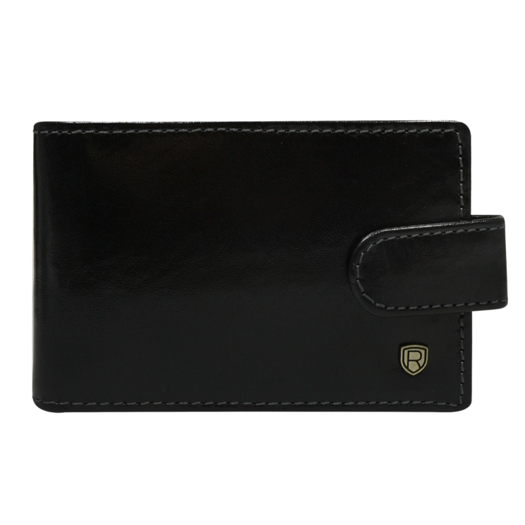 ROVICKY bőr RFID kártya tok TW-02-RVT D.Brown