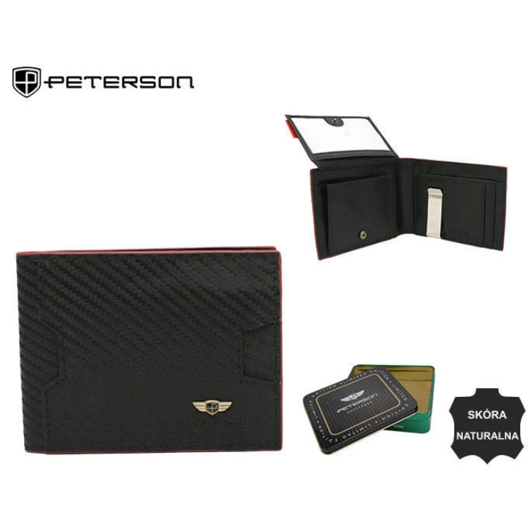 PETERSON PTN N78-CA RFID bőr pénztárca