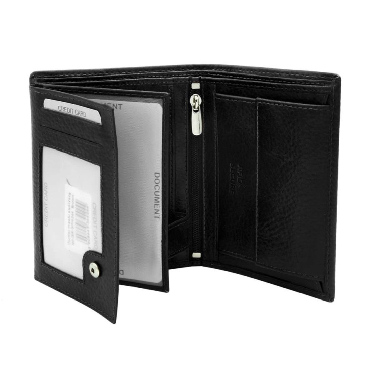 ROVICKY N4-ISR-BP RFID bőr pénztárca
