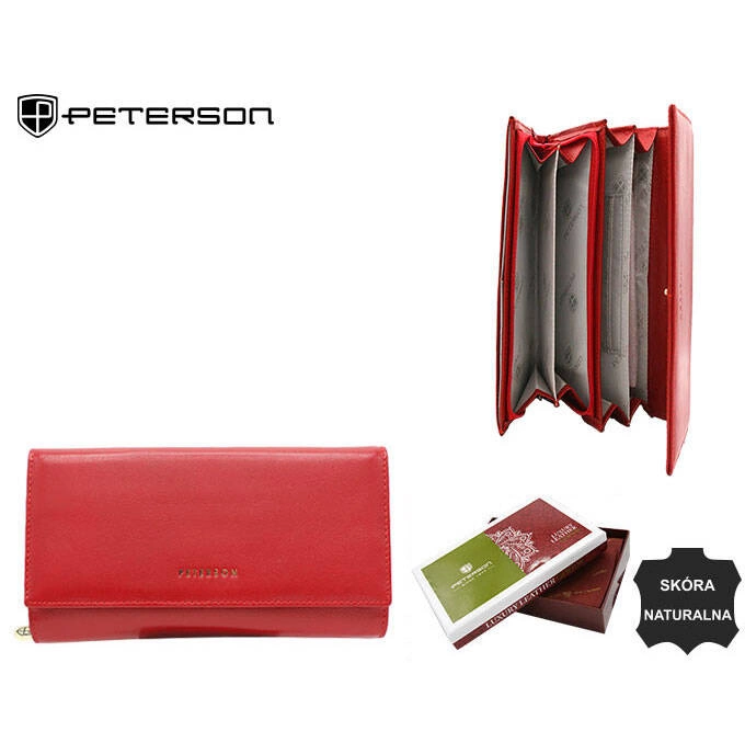 PETERSON PTN 42100-SGN RFID bőr pénztárca