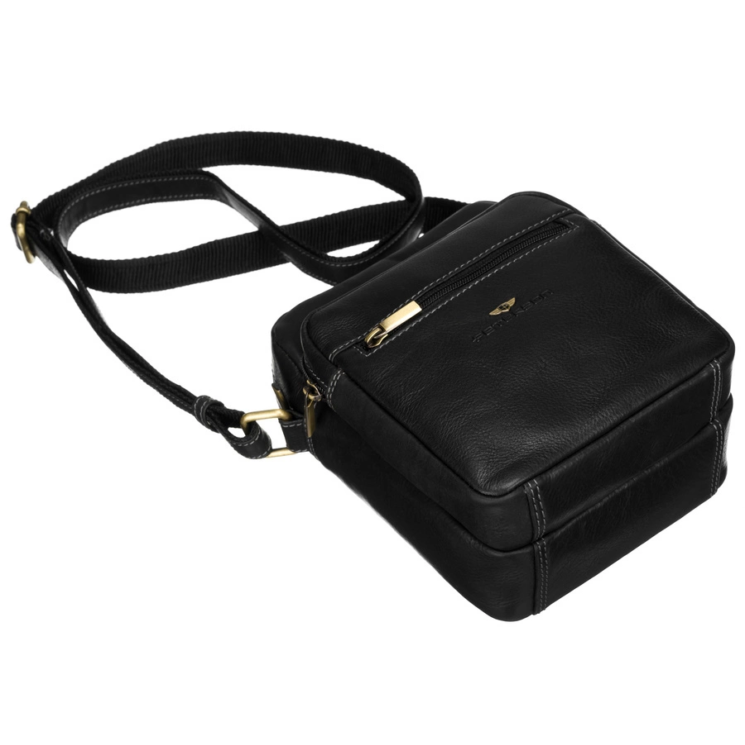 Bőr táska PTN TB-011-COM BLACK