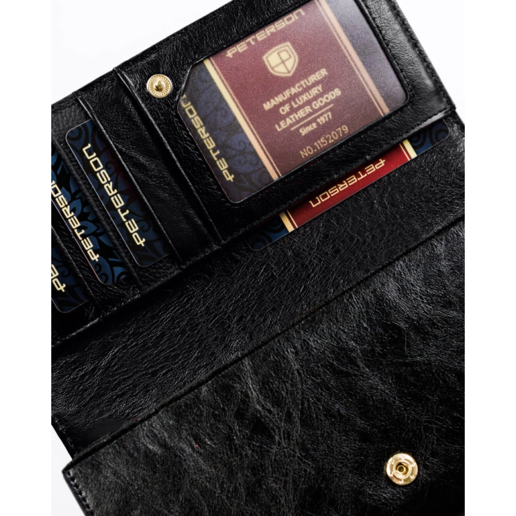 PETERSON PTN PL-490 RFID bőr pénztárca