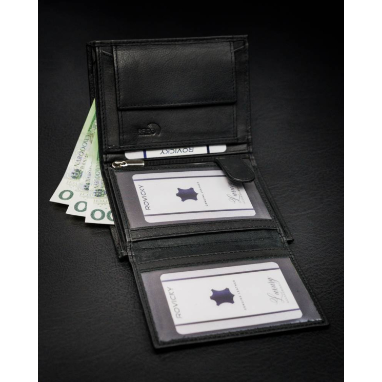 ROVICKY RFID bőr pénztárca N4-PZ-CCR-RFID