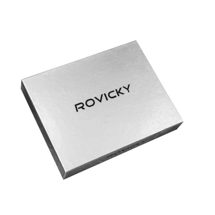 ROVICKY 331-RBA-D FEKETE-VÖRÖS RFID bőr pénztárca