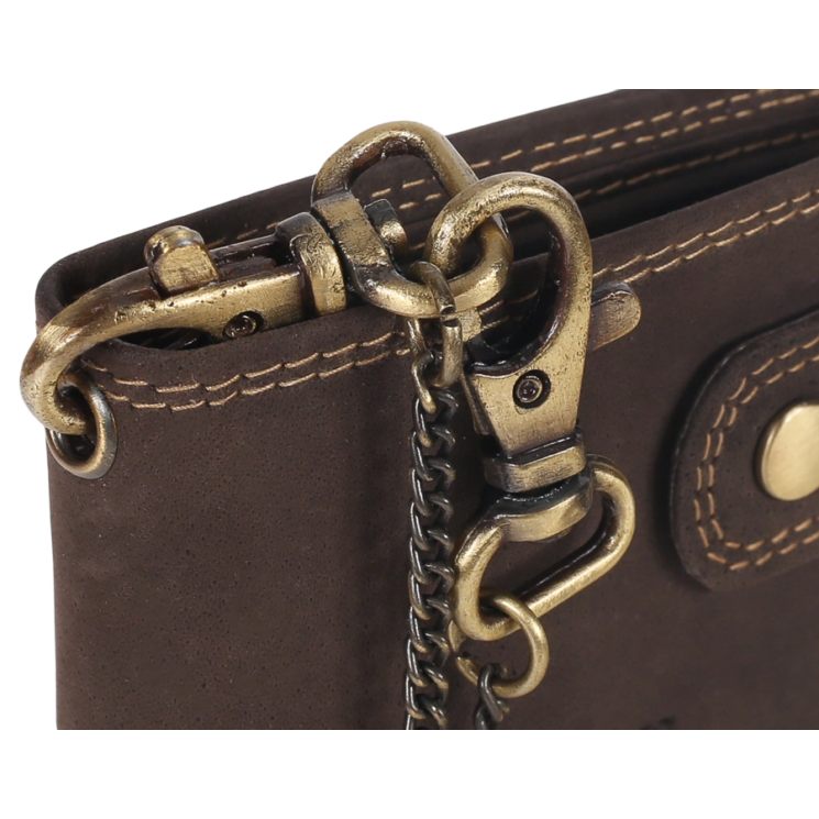 Bőr pénztárca 2901-BIC BROWN