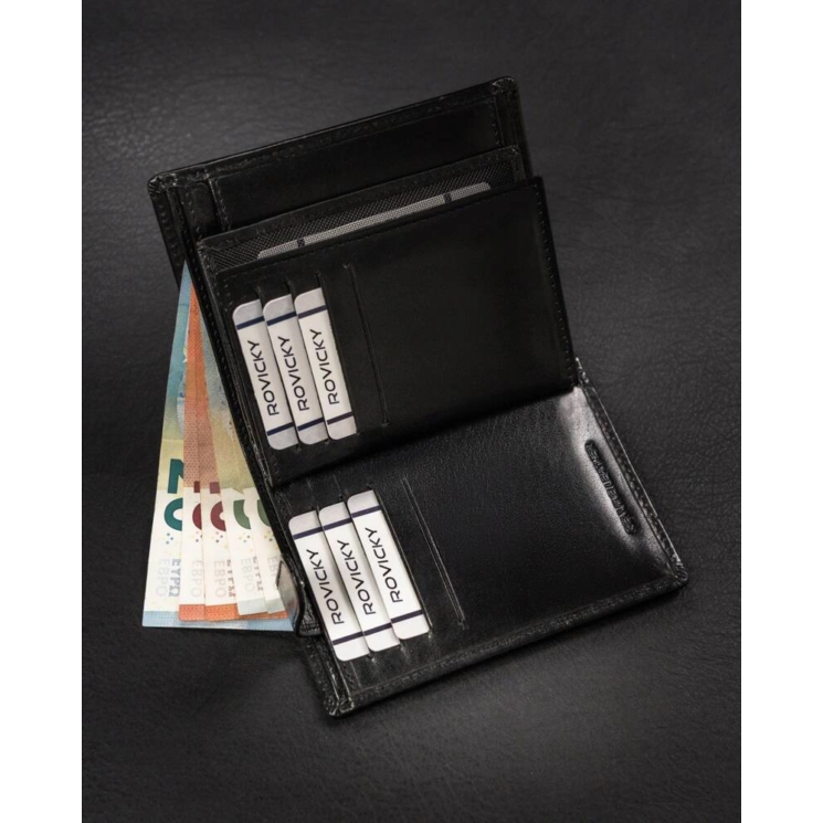 RFID bőrtárca ROVICKY RV-75699-BCA RV-75699-BCA