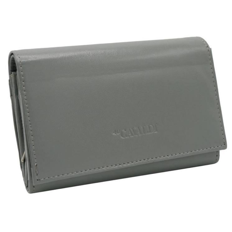 CAVALDI RFID bőr pénztárca RD-22-GCL-0887 SZÜRKE