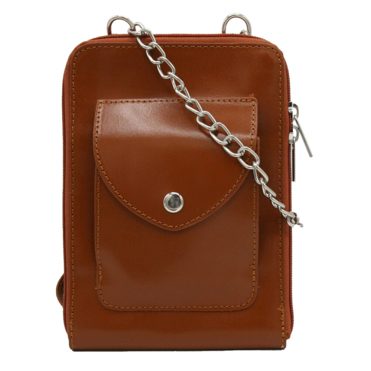 Bőr táska 4822-SB Camel