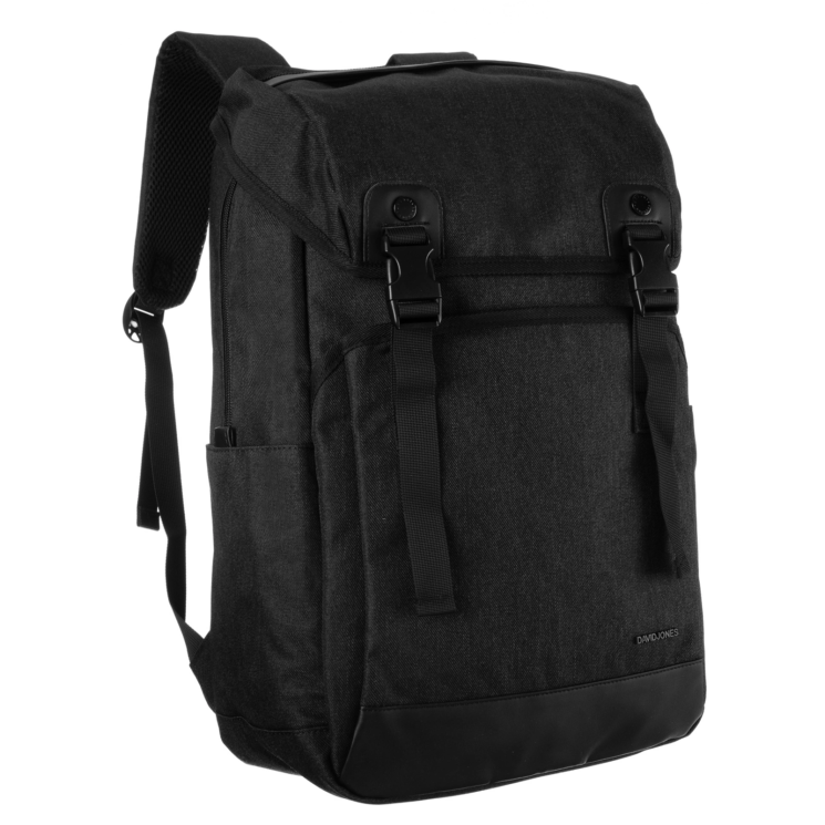 DAVID JONES szövet hátizsák PC-037 Fekete