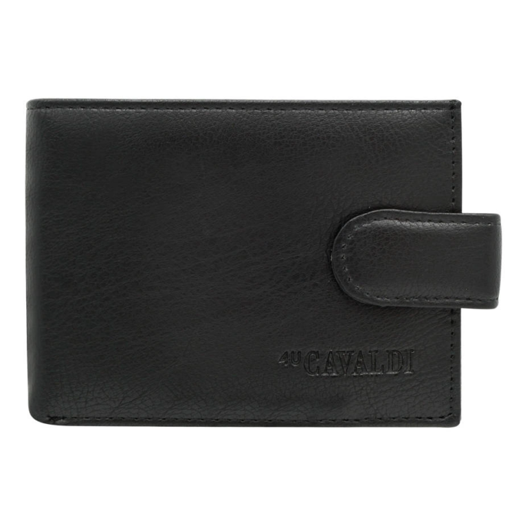 Férfi PU+bőr pénztárca M620L-PU-6793 fekete