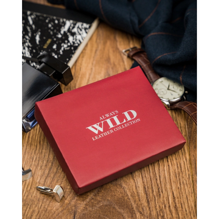 ALWAYS WILD bőr pénztárca N015-VTK-D