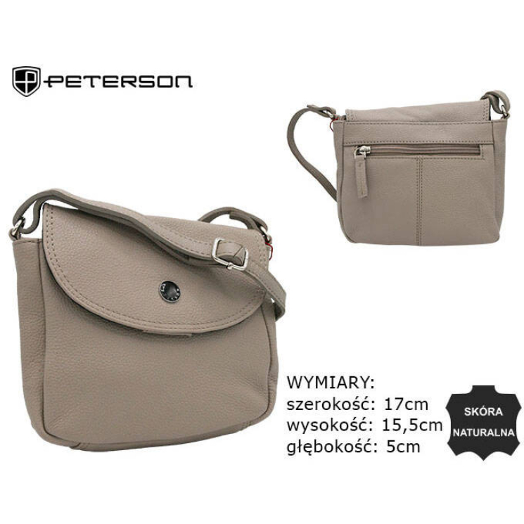 PETERSON bőrtáska PTN 17571-FTS