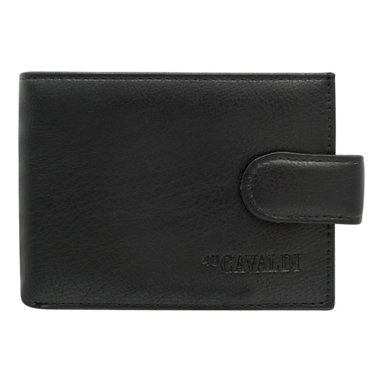 Férfi PU+bőr pénztárca M620L-PU-6793 fekete