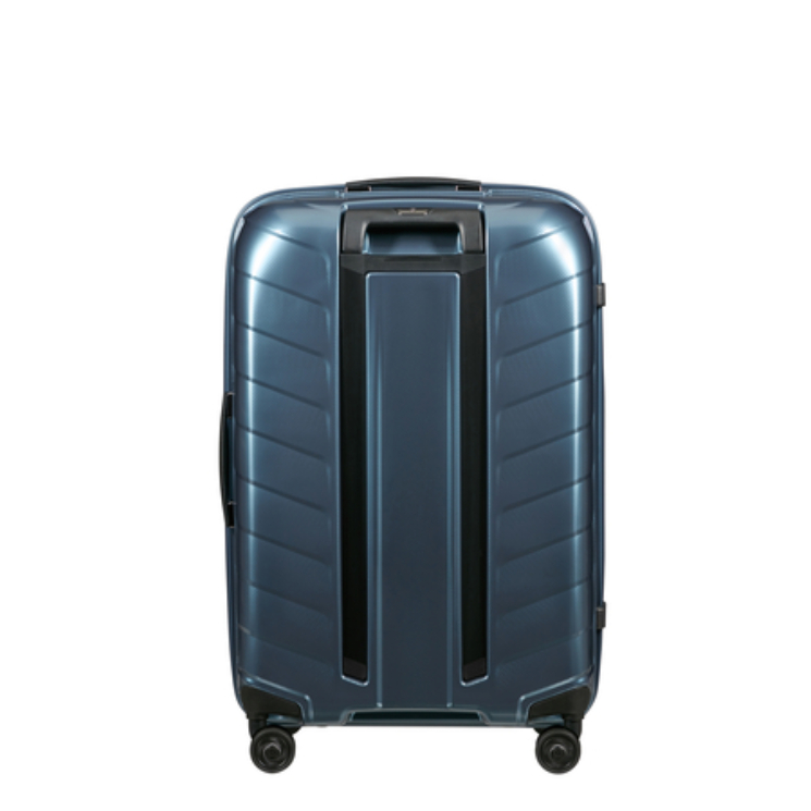 Samsonite Attrix Spinner Bőrönd 69 cm SteelBlue 10 év garancia