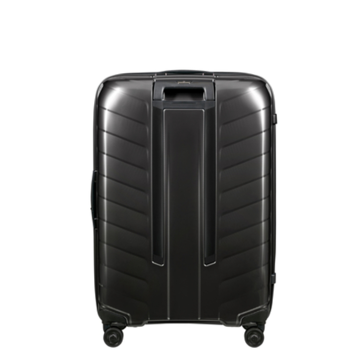 Samsonite Attrix Spinner Bőrönd 75 cm Black 10 év garancia