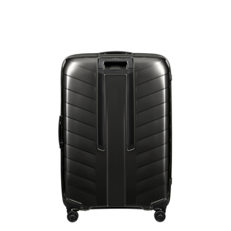Samsonite Attrix Spinner Bőrönd 81 cm Black 10 év garancia