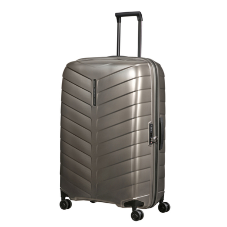 Samsonite Attrix Spinner Bőrönd 81 cm Dune 10 év garancia