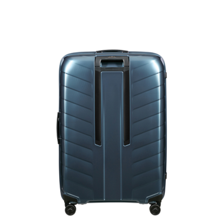 Samsonite Attrix Spinner Bőrönd 81 cm SteelBlue 10 év garancia