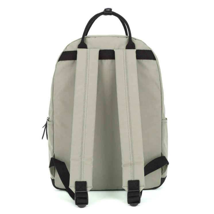Divatos városi A4-es laptop hátizsák,khaki - Himawari