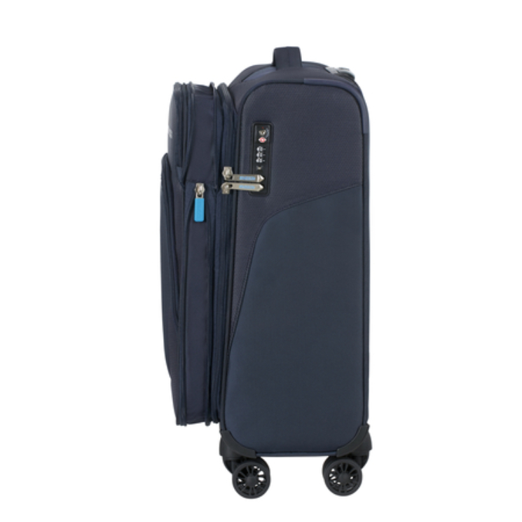 American Tourister Summerfunk Bővíthető Spinner Kabinbőrönd 55 cm Navy