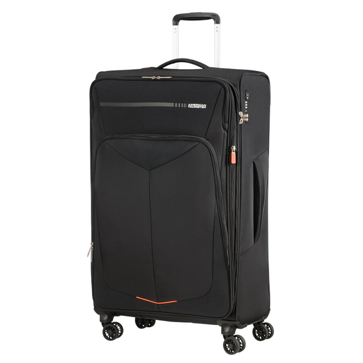 American Tourister bővíthető Summerfunk Spinner bőrönd 79 cm