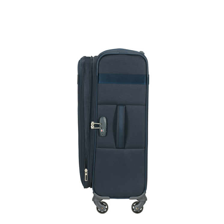 Samsonite Citybeat bővíthető spinner bőrönd közepes méret 66 cm