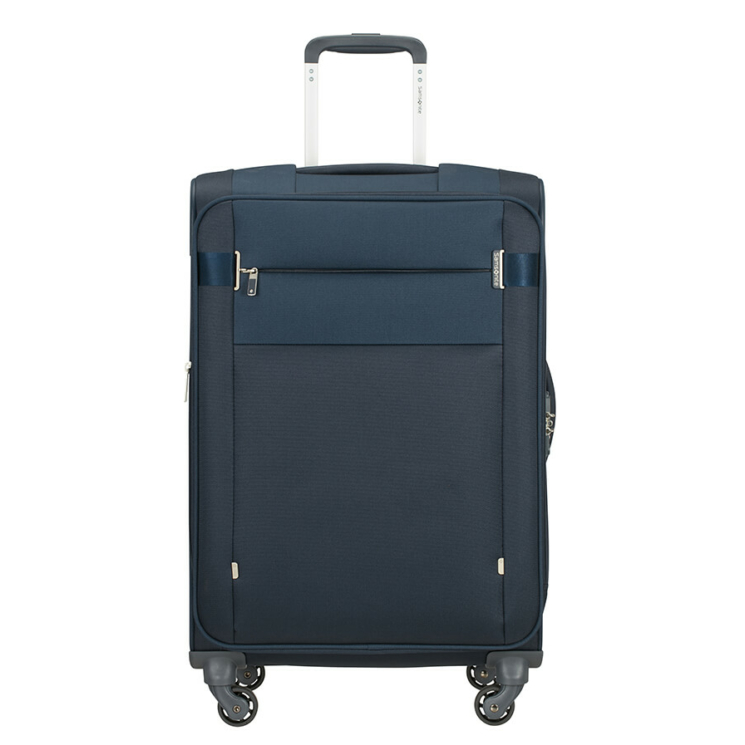 Samsonite Citybeat bővíthető spinner bőrönd közepes méret 66 cm