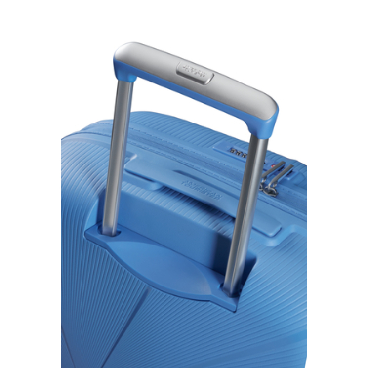 American Tourister Starvibe Spinner Bővíthető Bőrönd 67cm Blue 3 év garancia