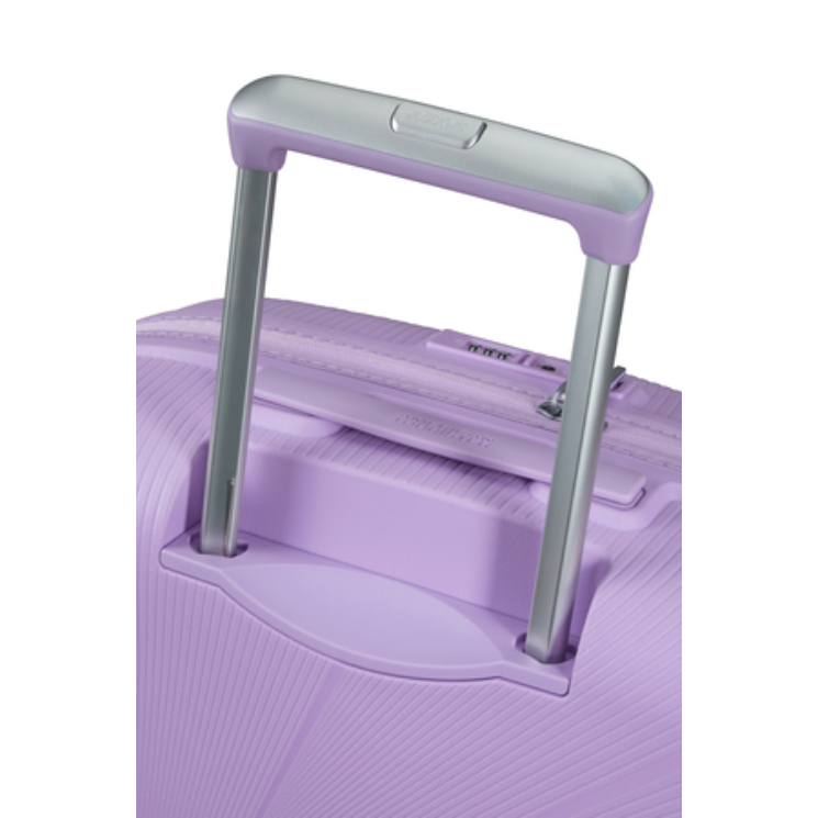 American Tourister Starvibe Spinner Bővíthető Bőrönd 67cm Lavender 3 év garancia