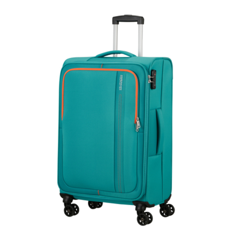 American Tourister Sea Seeker Spinner Bőrönd 68cm AquaGreen